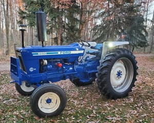 SOLD - Ford 6600 Diesel Tractor, 75 hp, New Paint, Rear Tires, Fresh ...