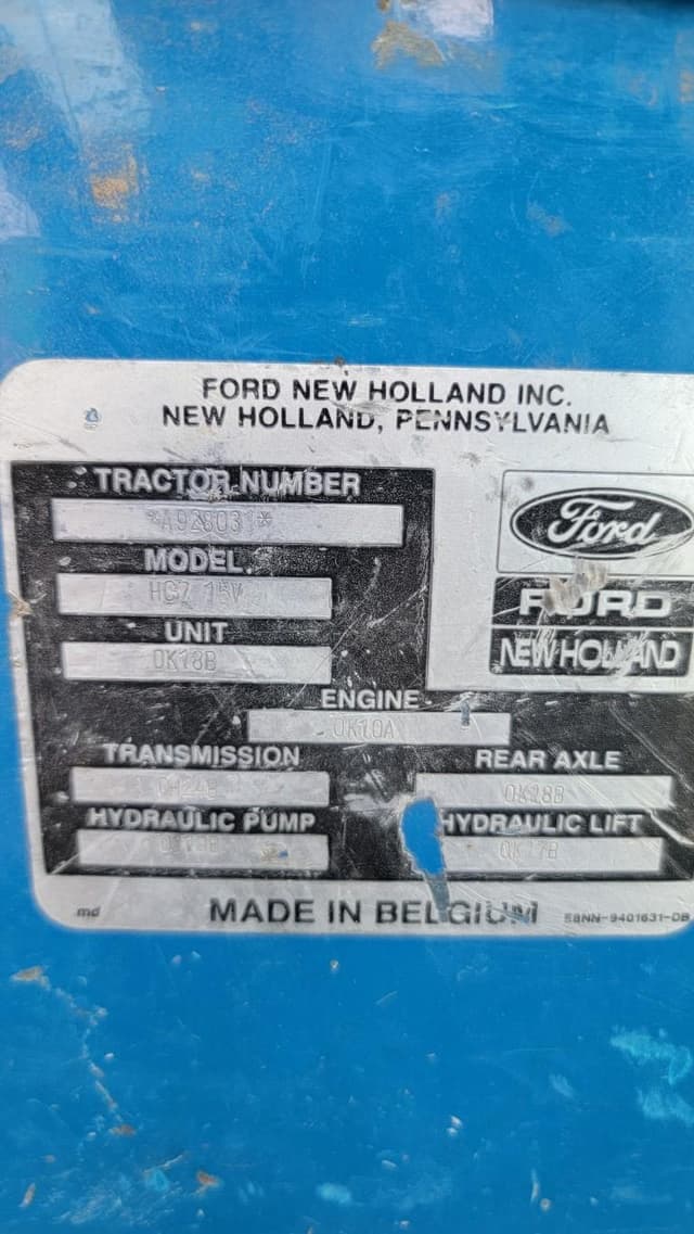 Image of Ford 8730 equipment image 2