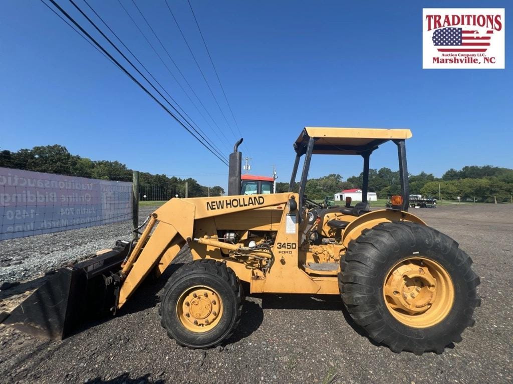 SOLD - New Holland 345D Lot No. 523 Tractors with 1,339 Hrs