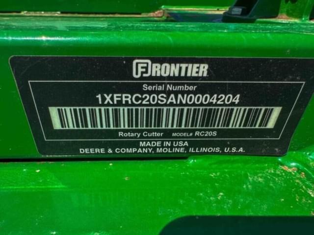 Image of Frontier RC2084 equipment image 2