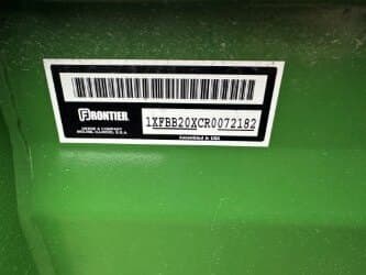 Image of Frontier BB2060 Image 1