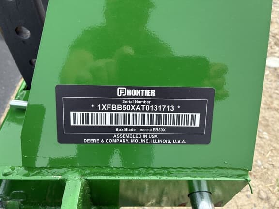 Image of Frontier BB5072 equipment image 4