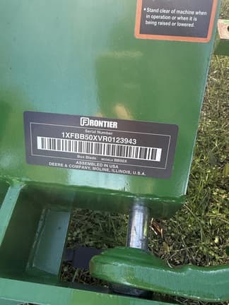 Image of Frontier BB5096 equipment image 2