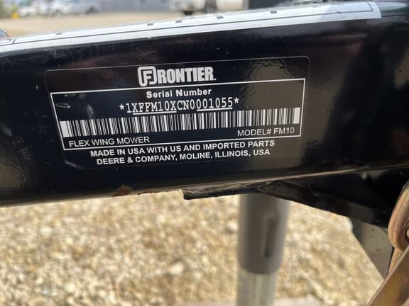 Image of Frontier FM1012R equipment image 3