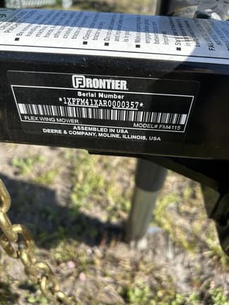 Image of Frontier FM4115 equipment image 2