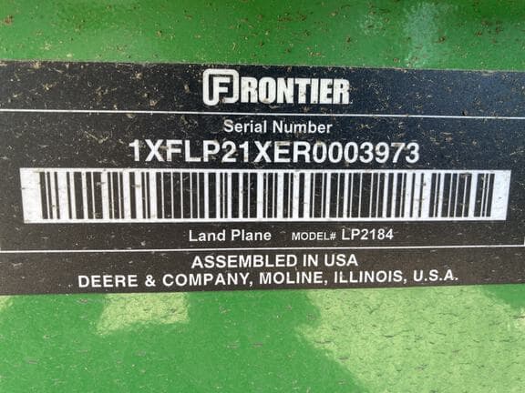 Image of Frontier LP2184 equipment image 3