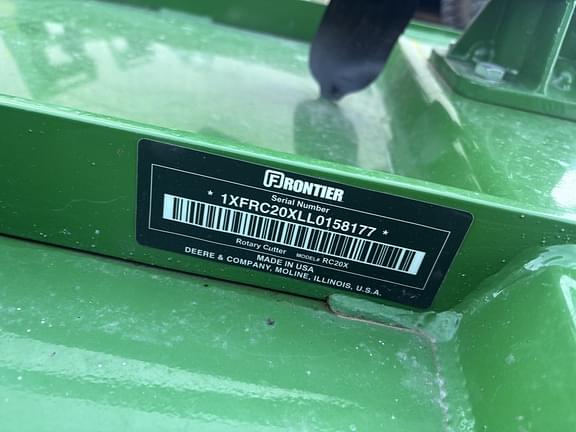 Image of Frontier RC2072 equipment image 1