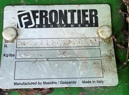 Image of Frontier RT1150 equipment image 4