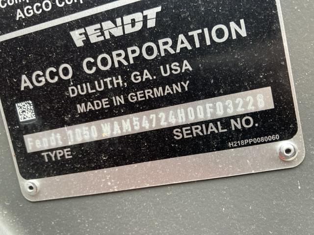 Image of Fendt 1050 Vario equipment image 4