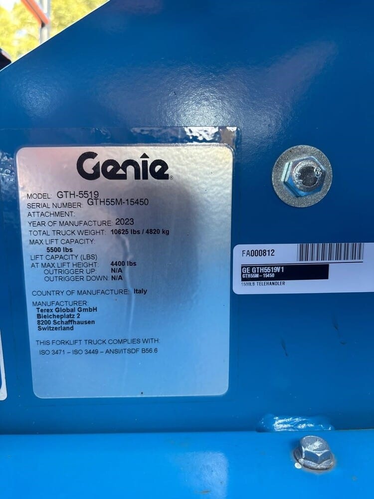 Main image Genie GTH5519