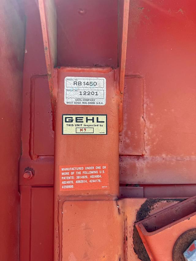 Image of Gehl 1450 equipment image 2