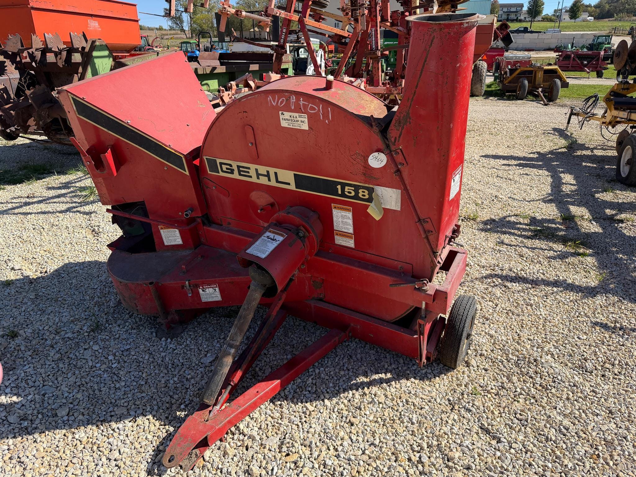 Gehl 1580 Equipment Image0