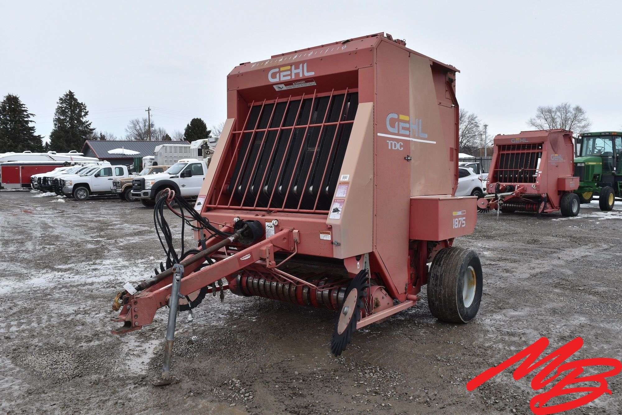 Gehl 1875 TDC Equipment Image0