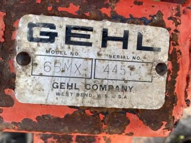 Image of Gehl 65MX equipment image 3