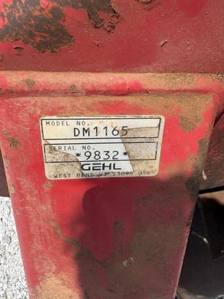 Image of Gehl DM1165 equipment image 4