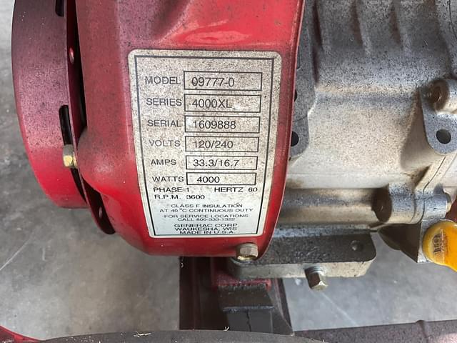 Image of Generac 4000XL equipment image 4