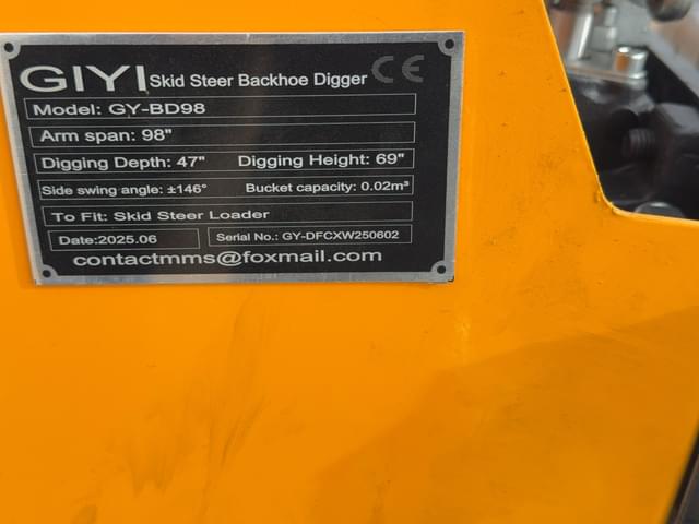 Image of Giyi GY-BD98 equipment image 4