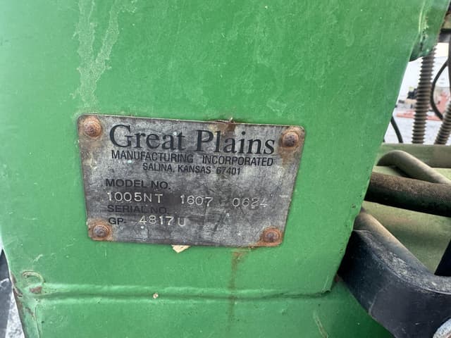 Image of Great Plains 1005NT equipment image 3