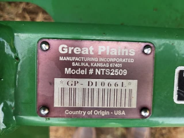 Image of Great Plains NTS2509 equipment image 3