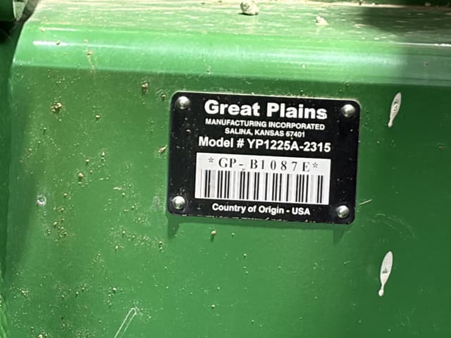 Image of Great Plains YP1225A equipment image 3