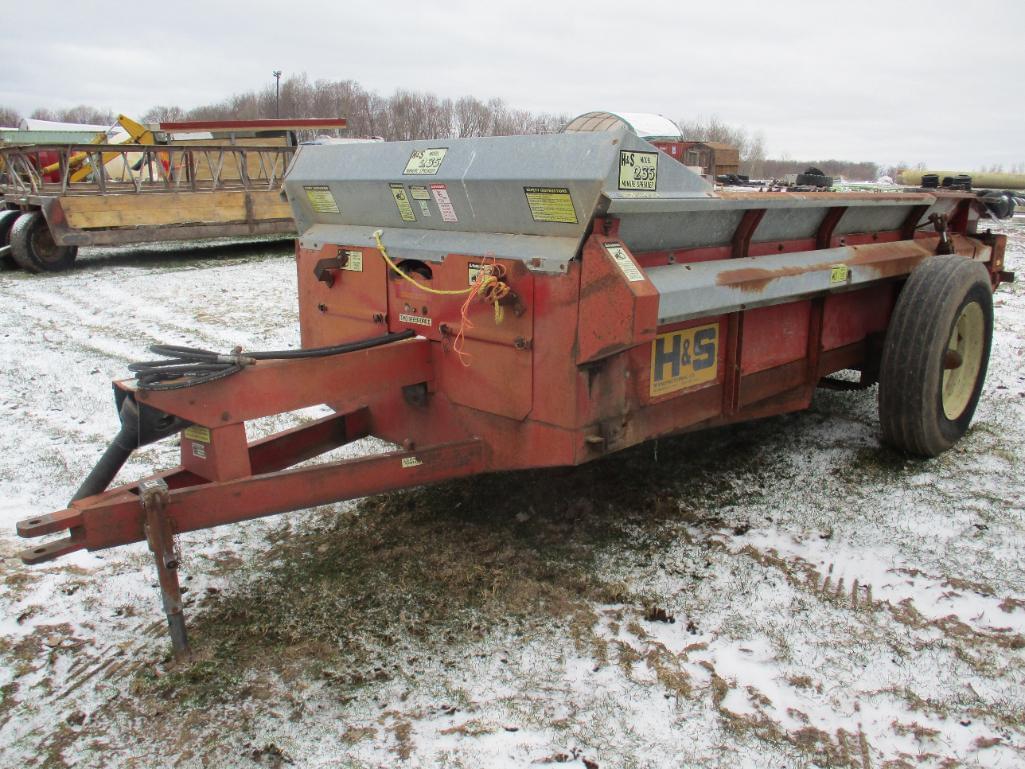 H&S 235 Manure Handling Manure Spreaders Dry for Sale Tractor Zoom