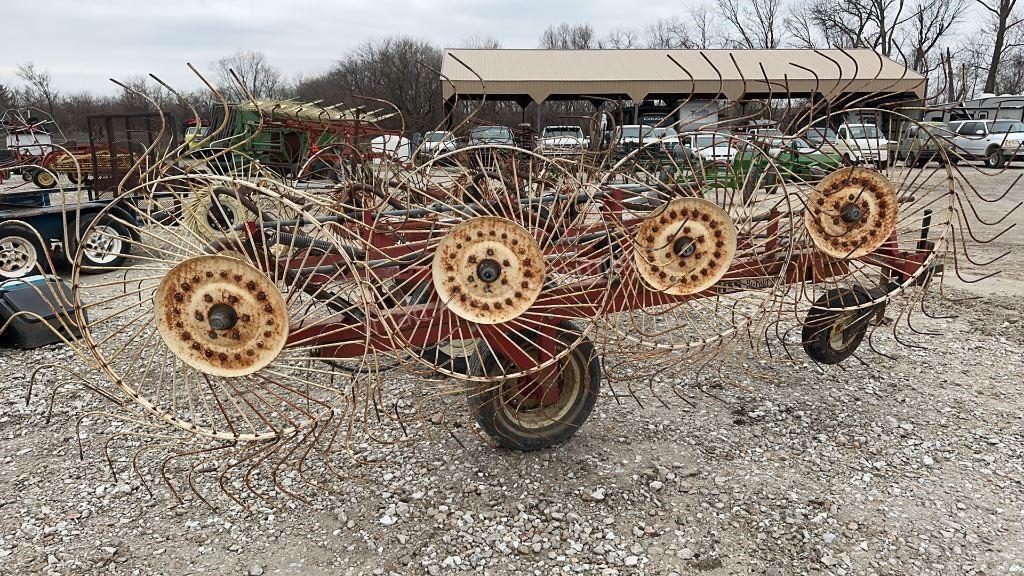 H&S BiFold 8 Hay and Forage Hay Rakes/Tedders for Sale Tractor Zoom