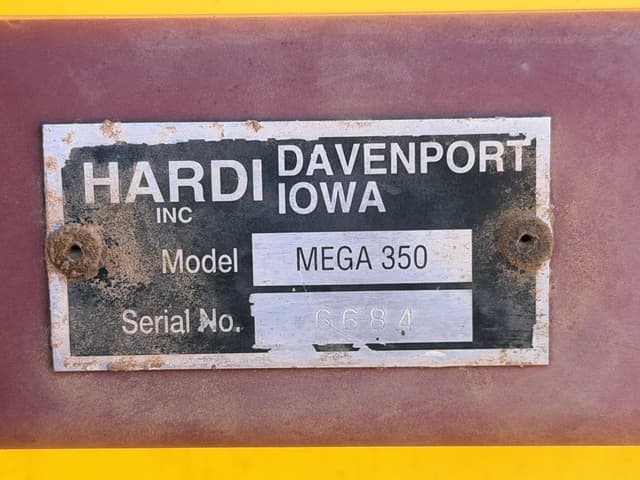 Image of Hardi Mega 350 equipment image 1