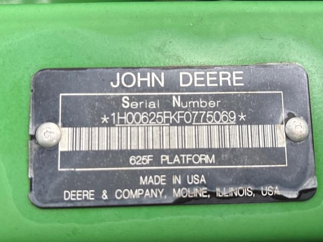 Image of John Deere 625F equipment image 1