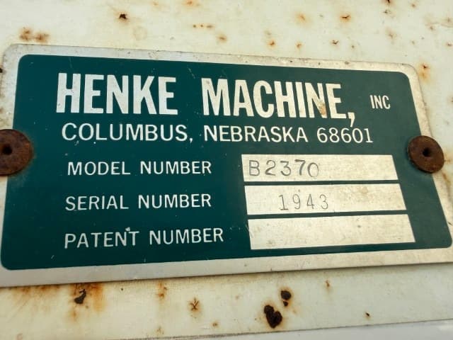 Image of Henke 2370 equipment image 3