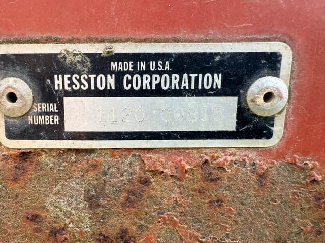Image of Hesston 1120 equipment image 4