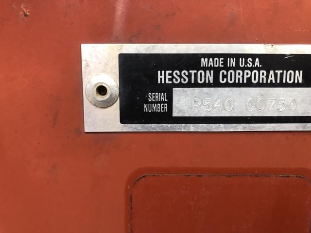 Image of Hesston 540 equipment image 2