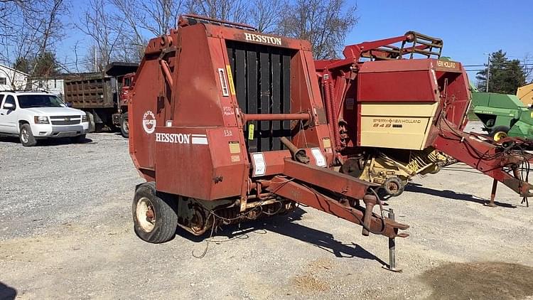 SOLD - Hesston 5540 Hay and Forage Balers - Round | Tractor Zoom