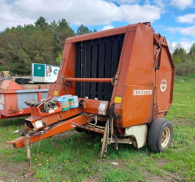Image of Hesston 5580 equipment image 1