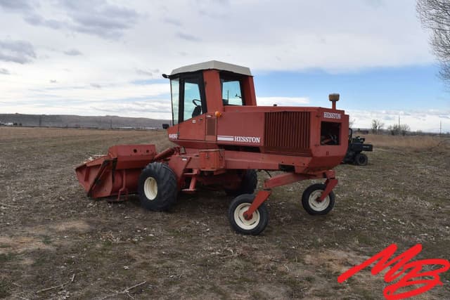 Image of Hesston 6450 equipment image 3