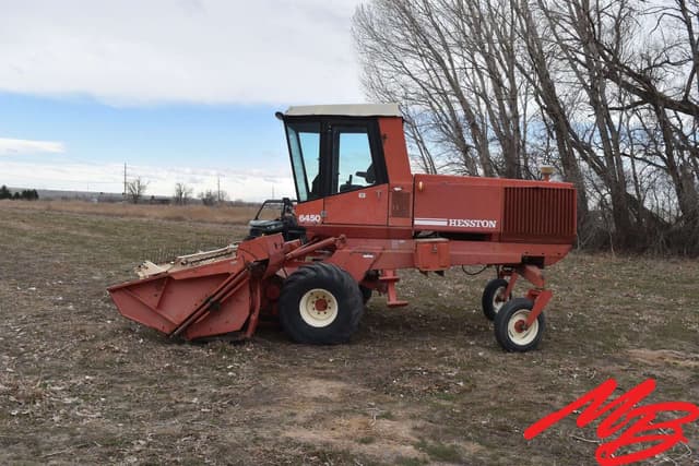 Image of Hesston 6450 equipment image 2