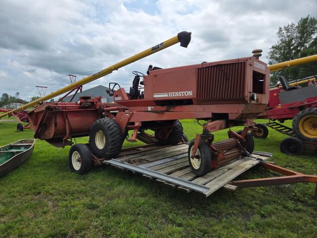 Image of Hesston 6450 equipment image 2