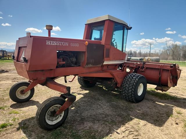 Image of Hesston 6550 equipment image 4