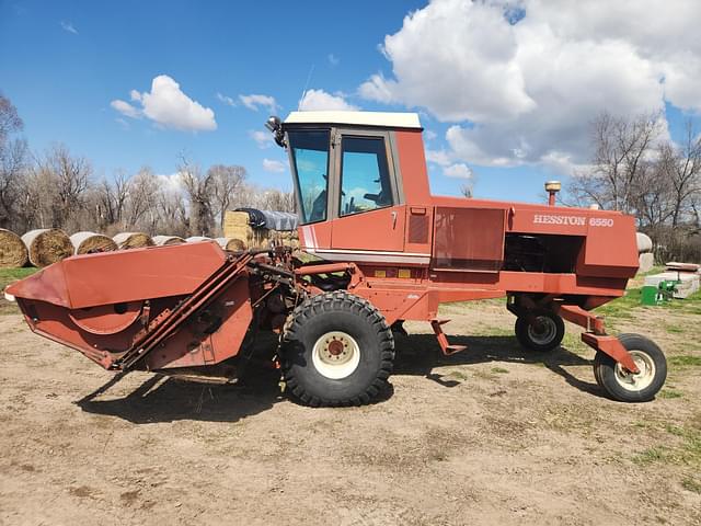 Image of Hesston 6550 equipment image 1