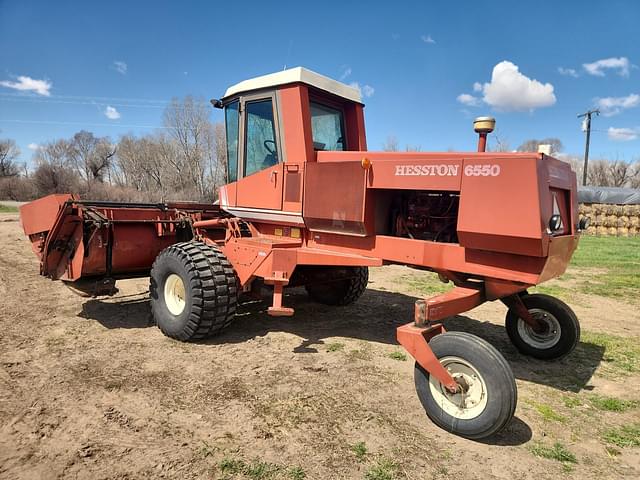 Image of Hesston 6550 equipment image 2