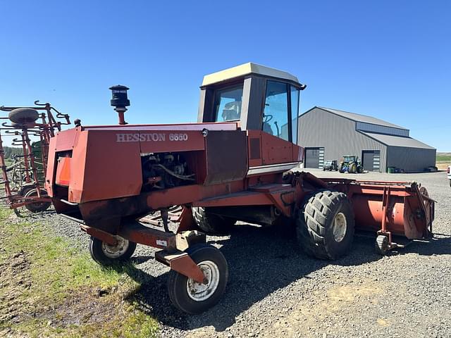 Image of Hesston 6650 equipment image 3