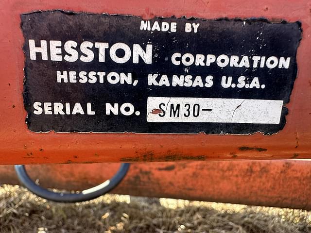 Image of Hesston SM30 equipment image 2