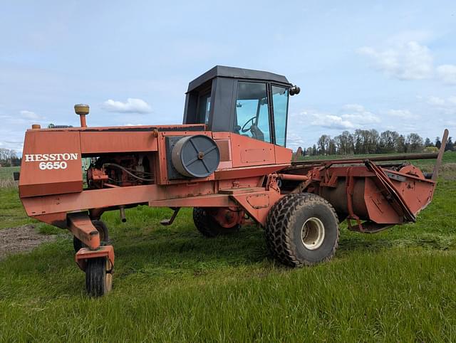 Image of Hesston 6650 equipment image 3