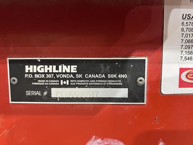 Image of Highline CFR650 equipment image 4