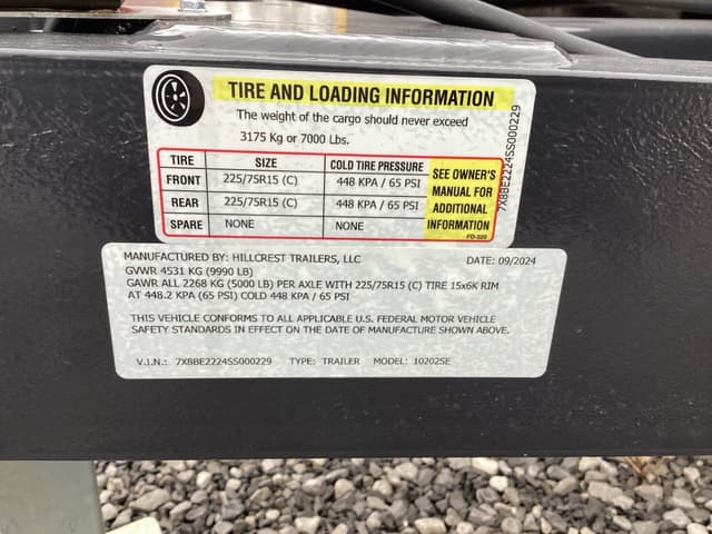 Image of Hillcrest 10202SE equipment image 1