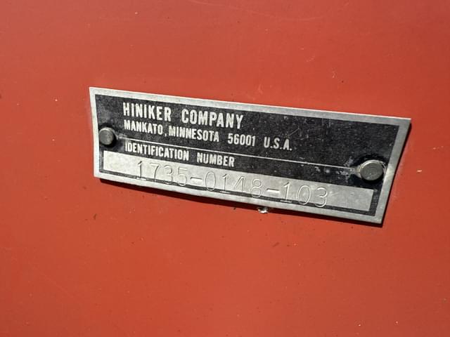 Image of Hiniker 1700 equipment image 2