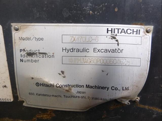 Image of Hitachi ZX470LC equipment image 4