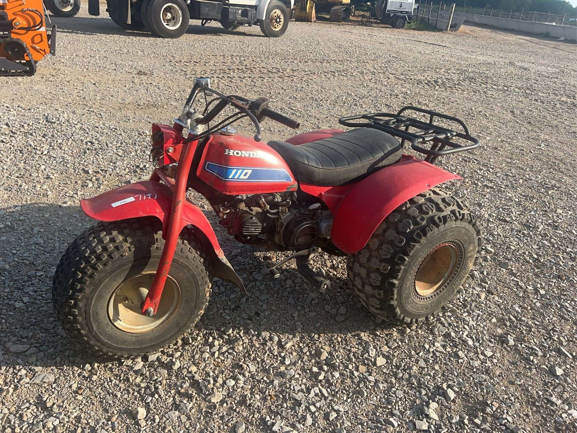 Honda 110 Equipment Image0
