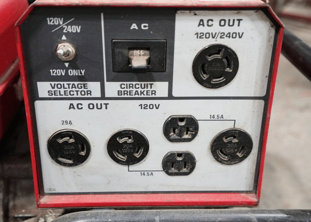 Image of Honda EG3500 equipment image 4