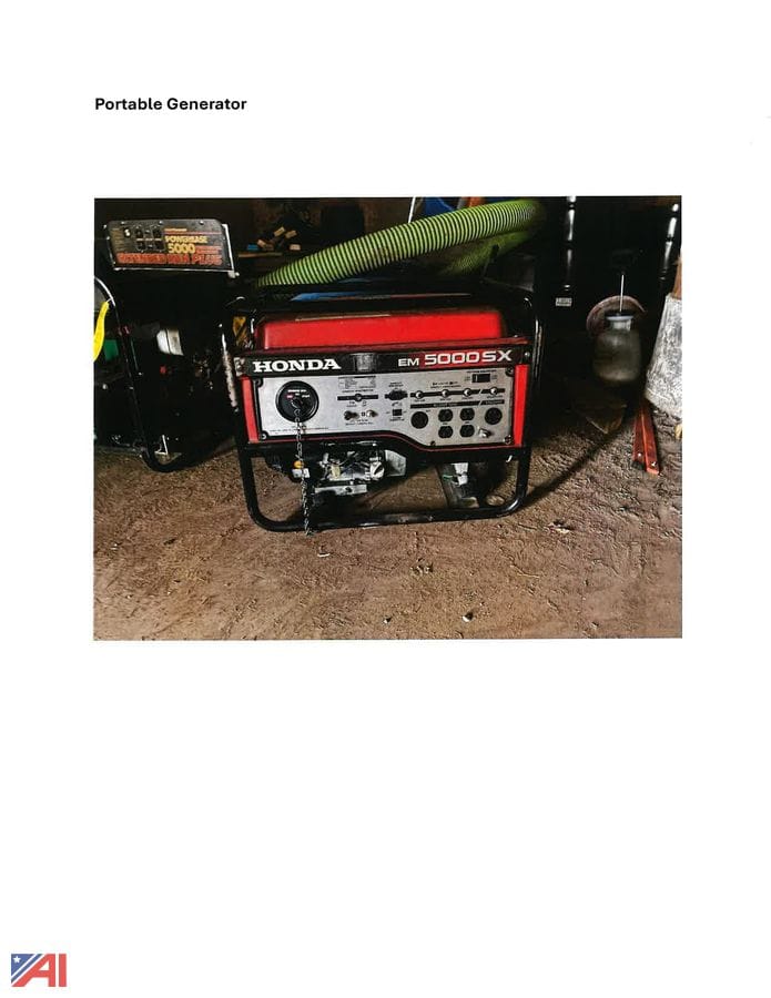 Honda EM5000SX Equipment Image0