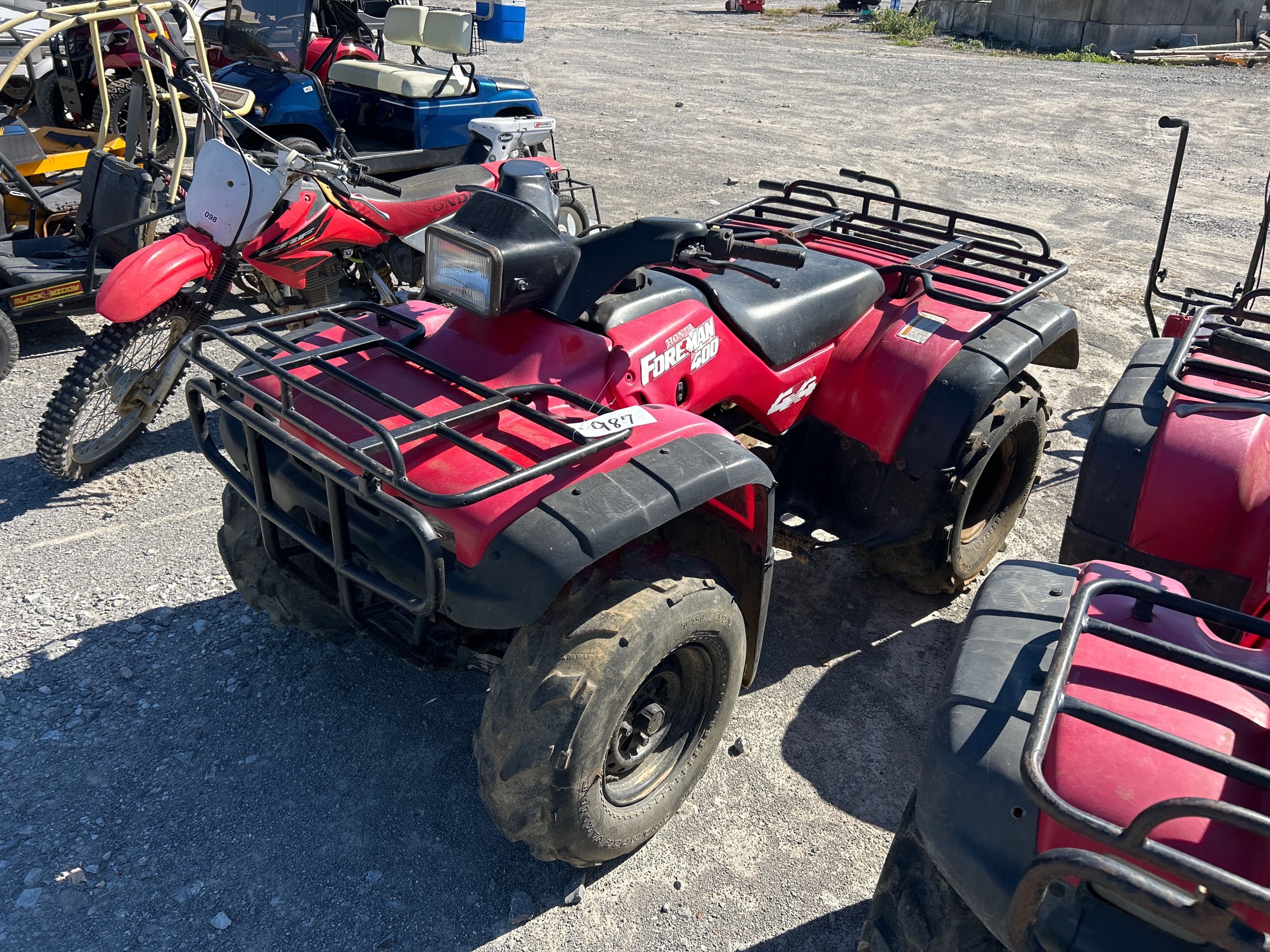 Honda Foreman 400 Equipment Image0